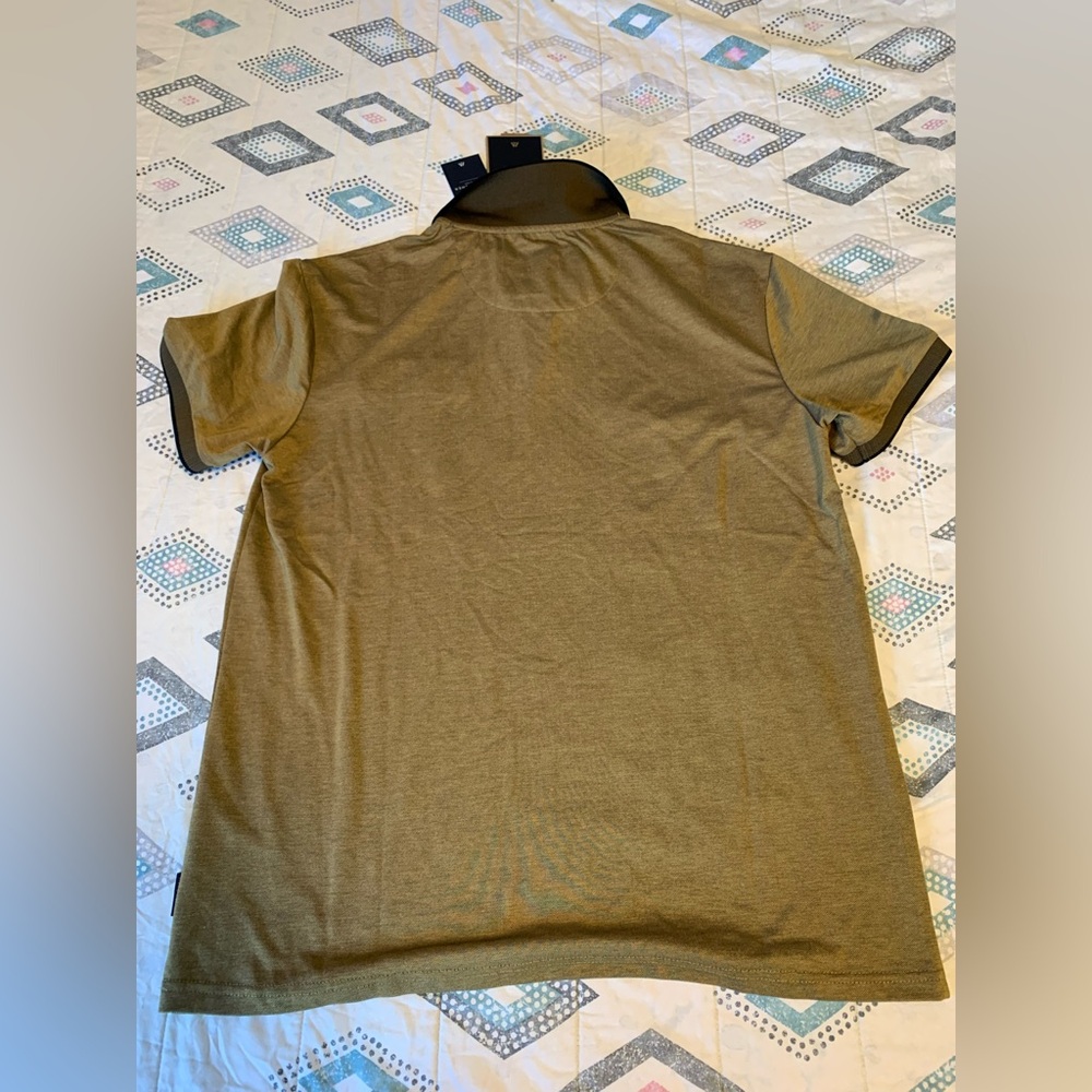 Marc Asher - 1/4 Zip slim fit Polo Shirt - NWT - Picture 2 of 6